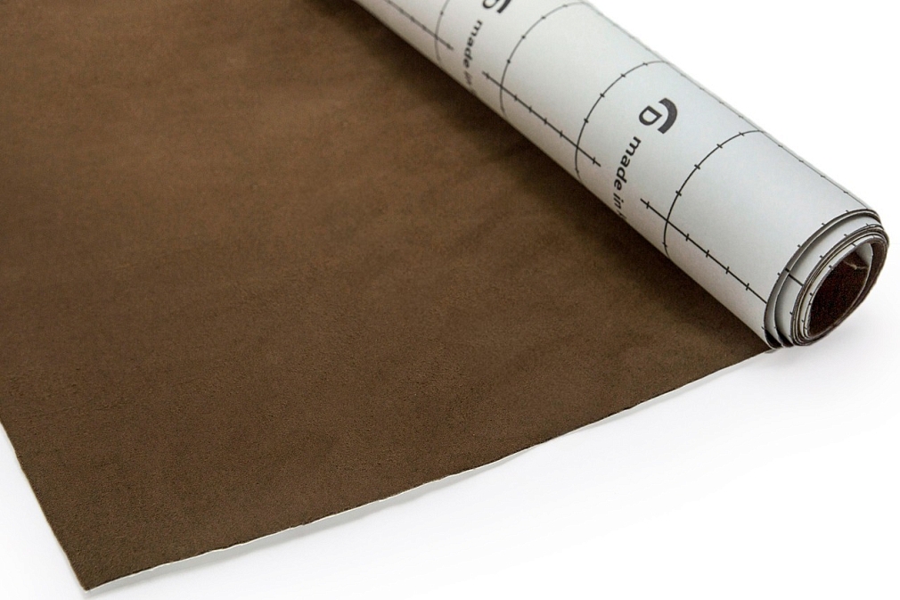 Коричневый хаки алькантара Корея - Decoin