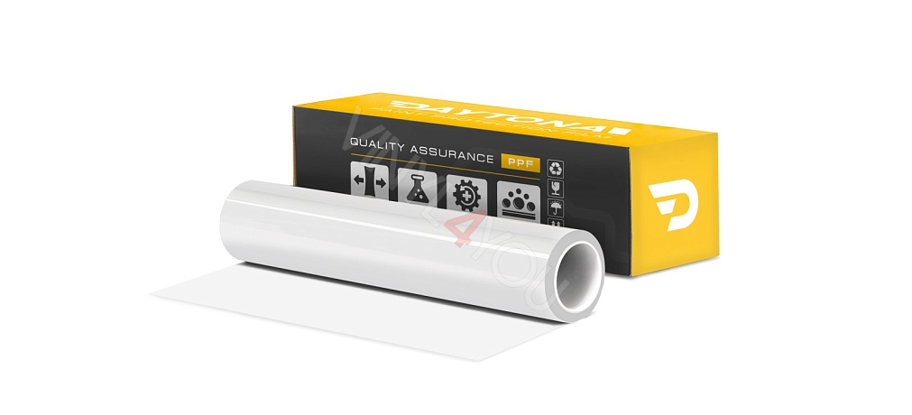 Гибридная защитная пленка для фар DAYTONA H100 прозрачная 30 см